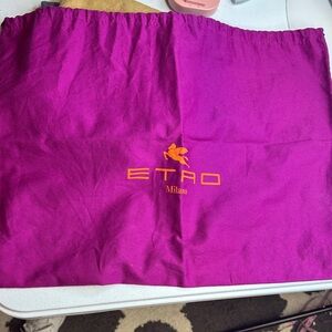 Etro Milano large dustbag 21x15